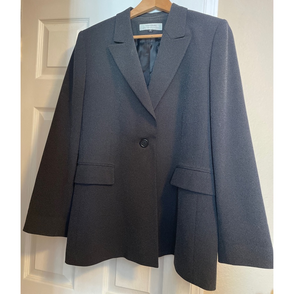 Women's Black Pantsuit Blazer